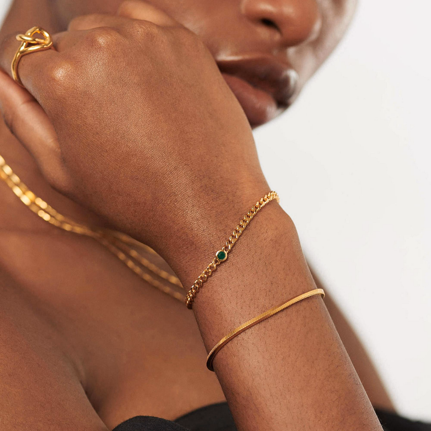 May Birthstone Bracelet