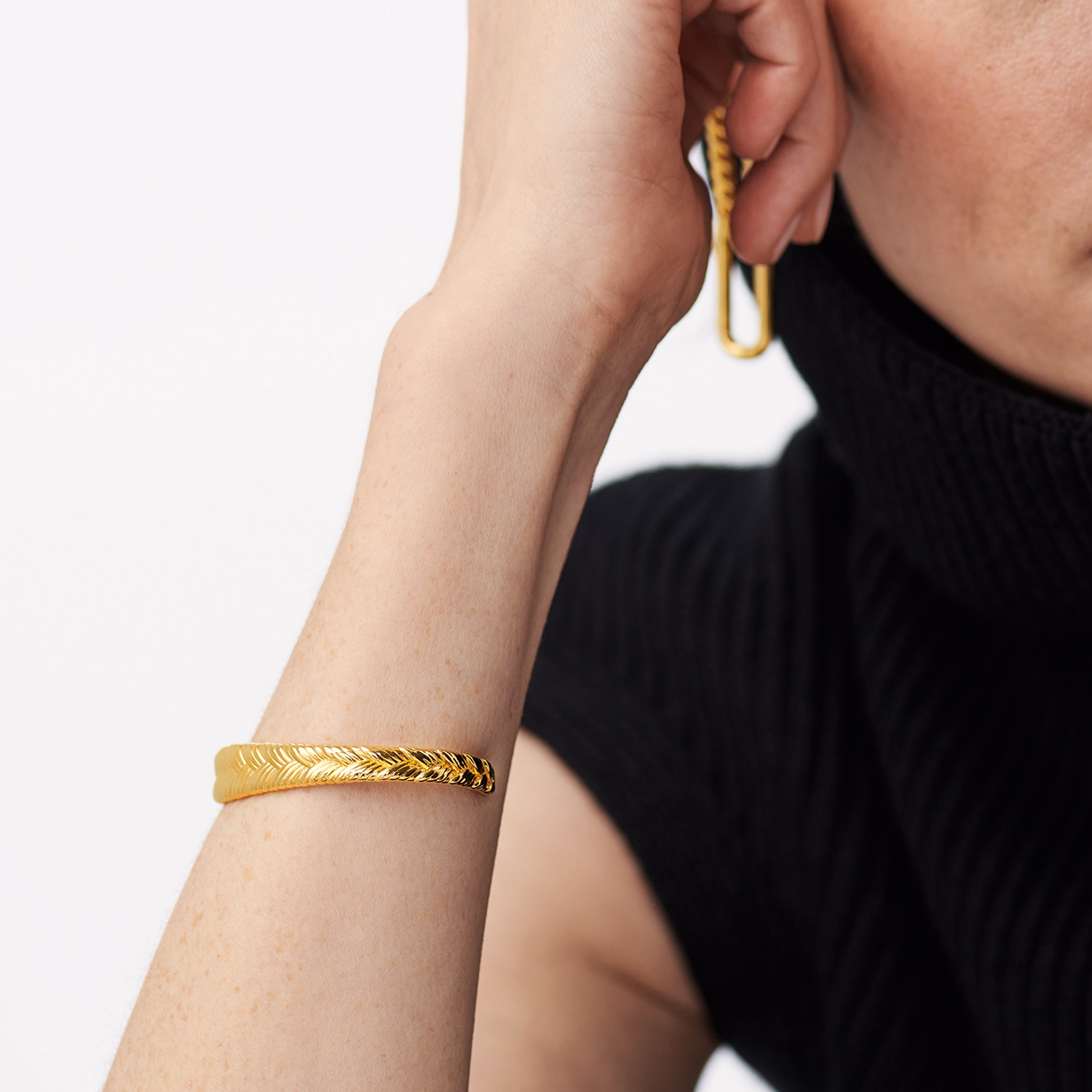 Braided Cuff Bracelet