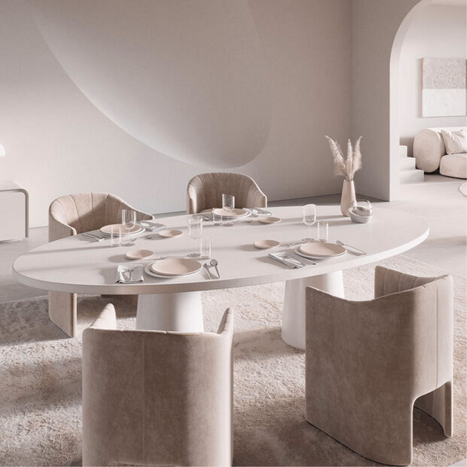 Crafted Denim Dinner Plate 26 Cm