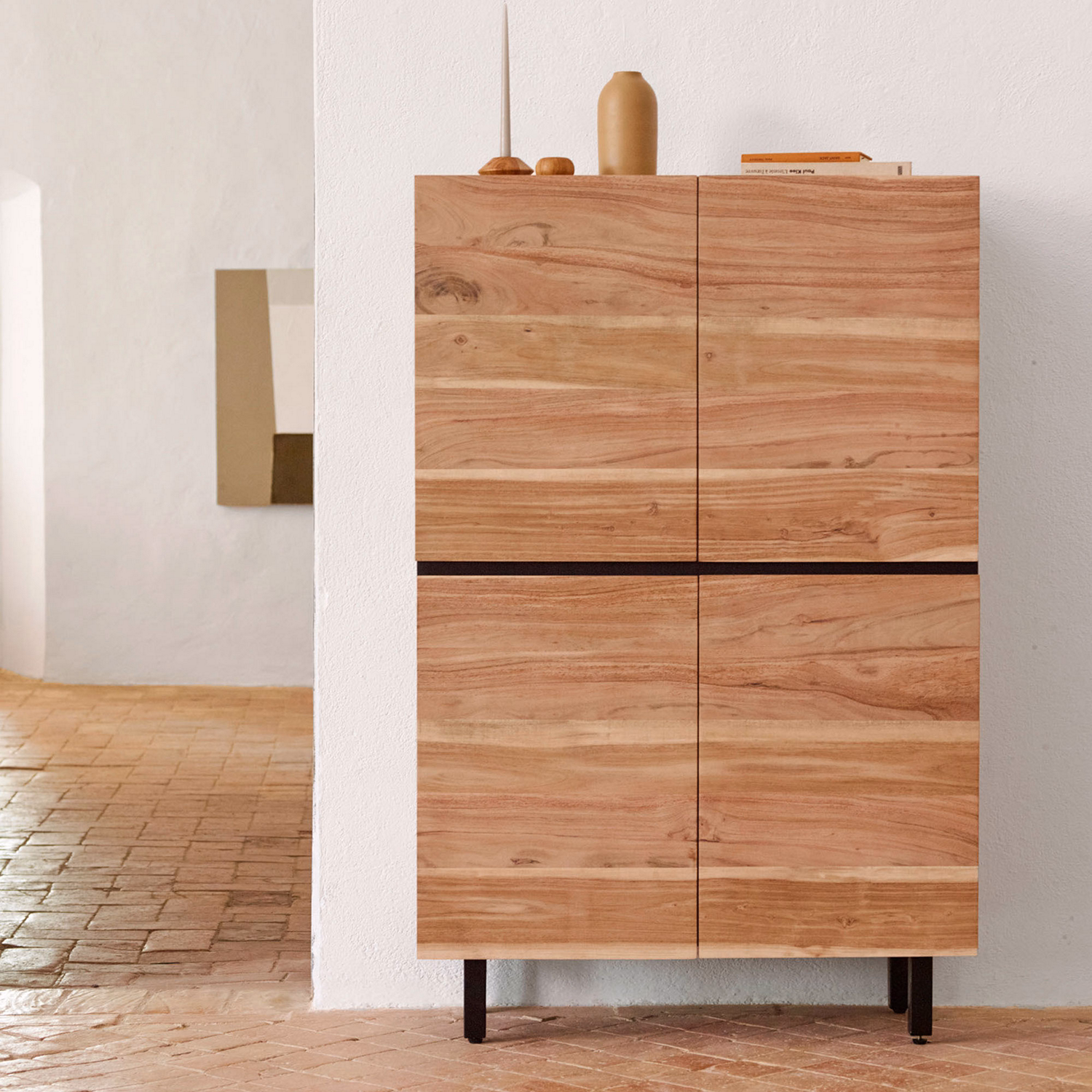 Uxue Sideboard 100x155cm Acacia Wood