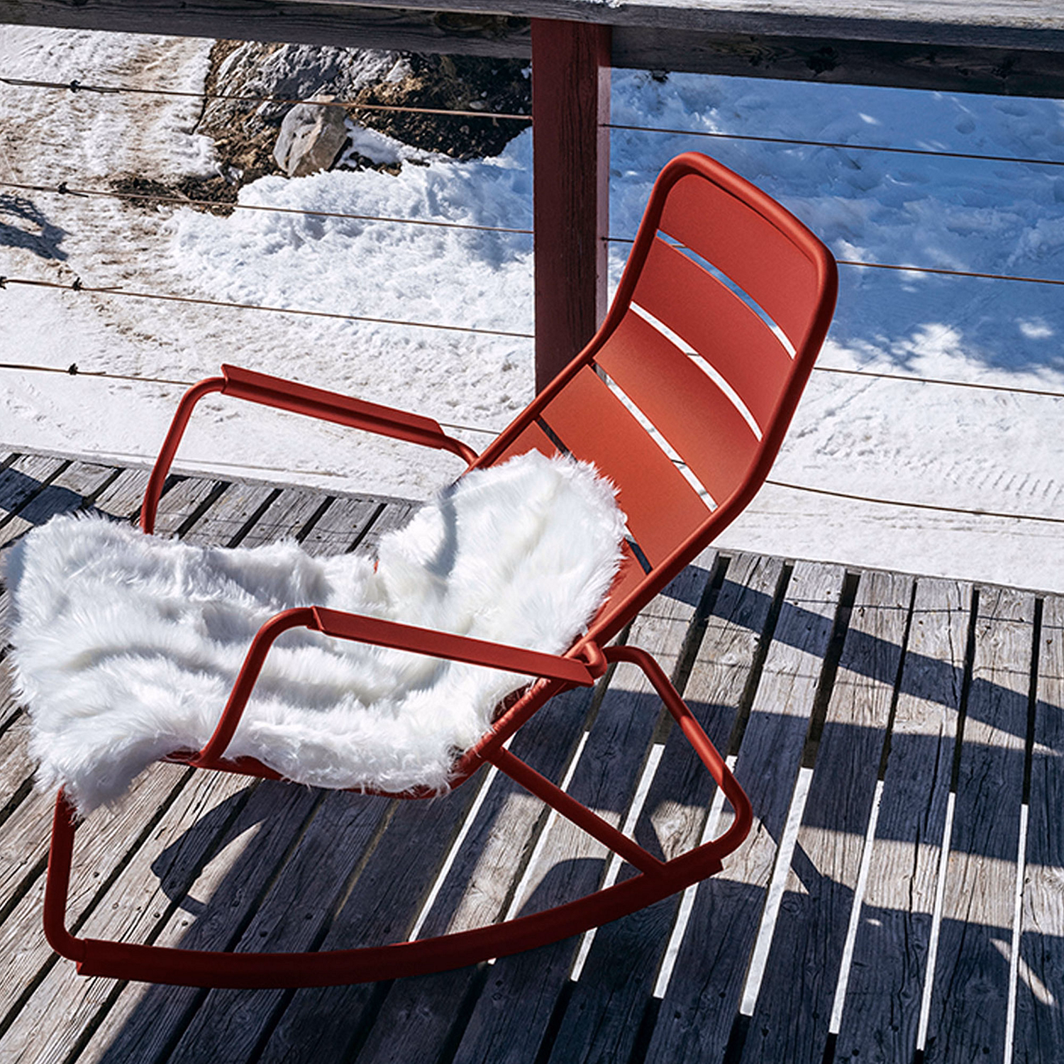 Luxembourg Rocking Chair Gingerbread