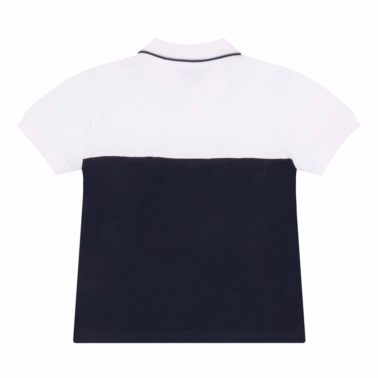 Wave Two-Tone Polo Shirt