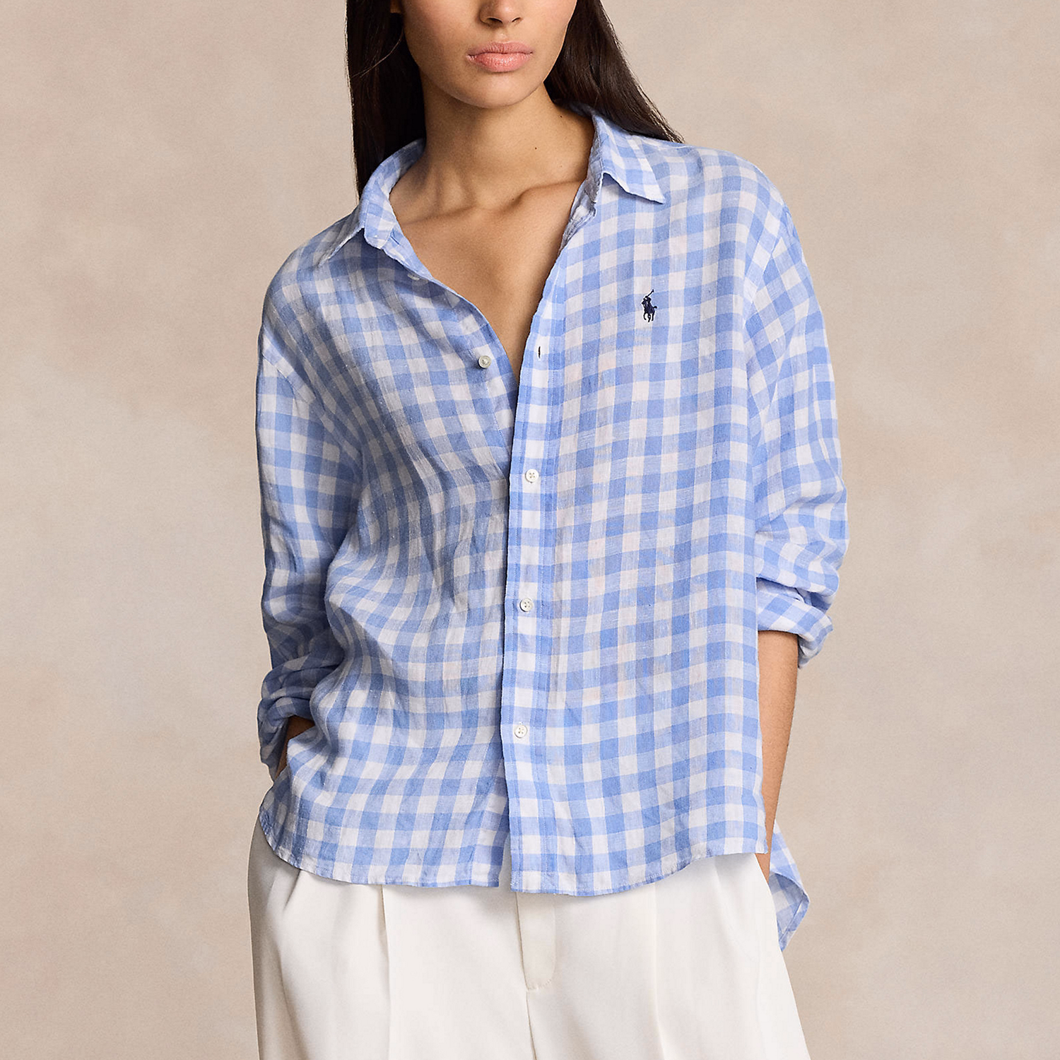 Gingham Linen Shirt