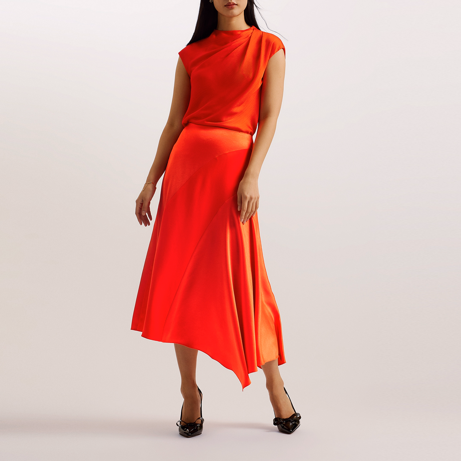 Bolsena Asymmetric Skirt