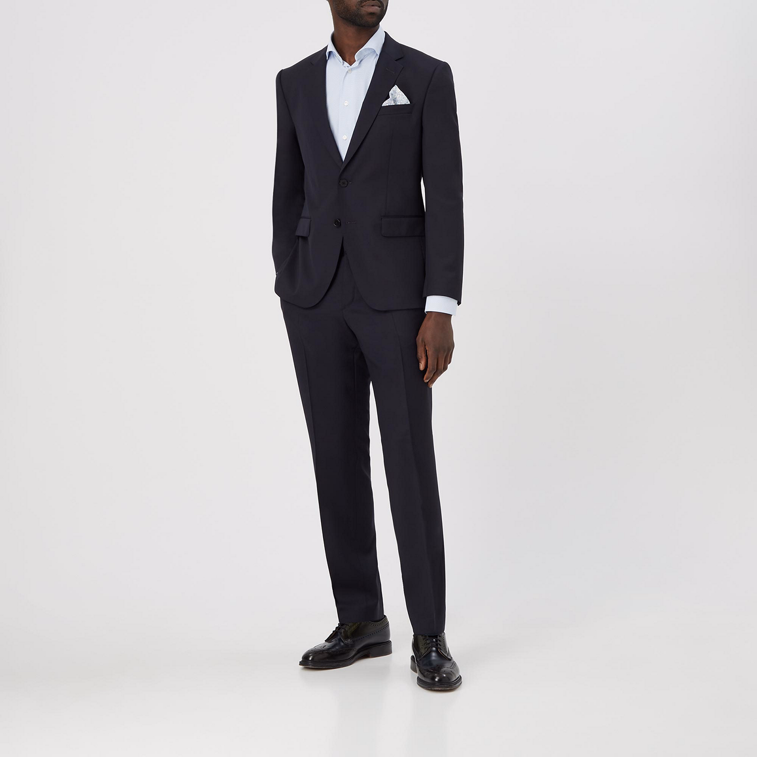 Single-Breasted Wool Jacket