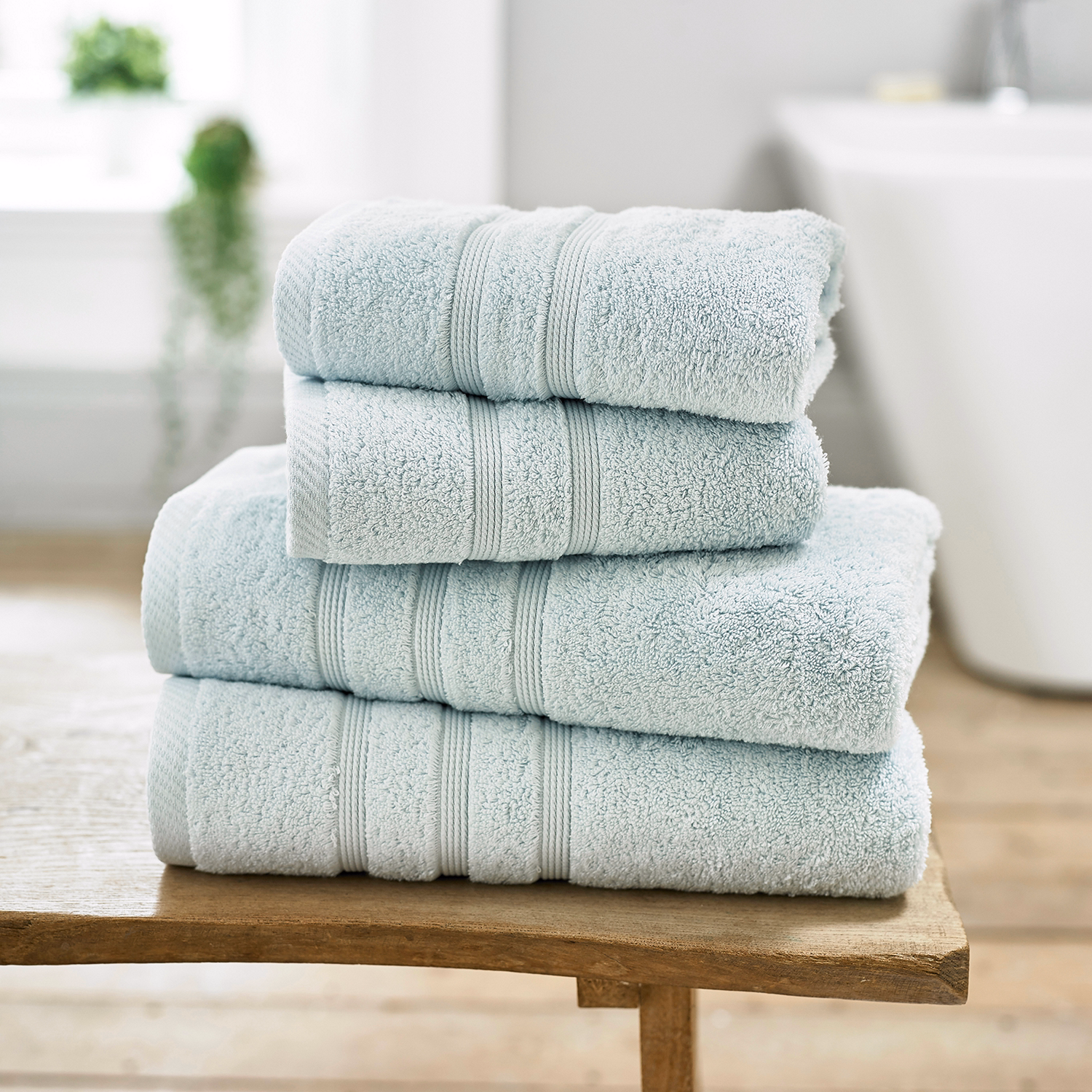 Cotton Luxe Towel Blue