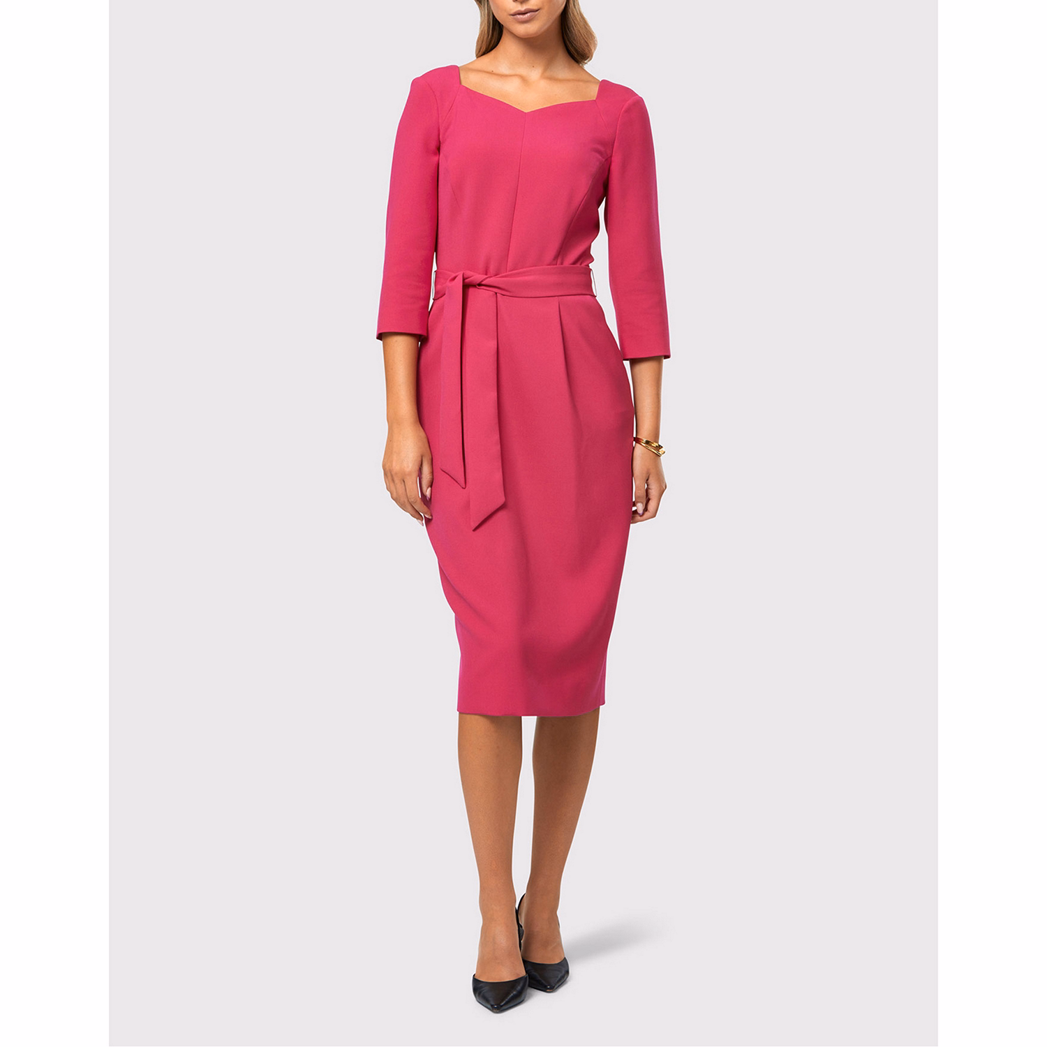 Thea Cerise Pink Dress