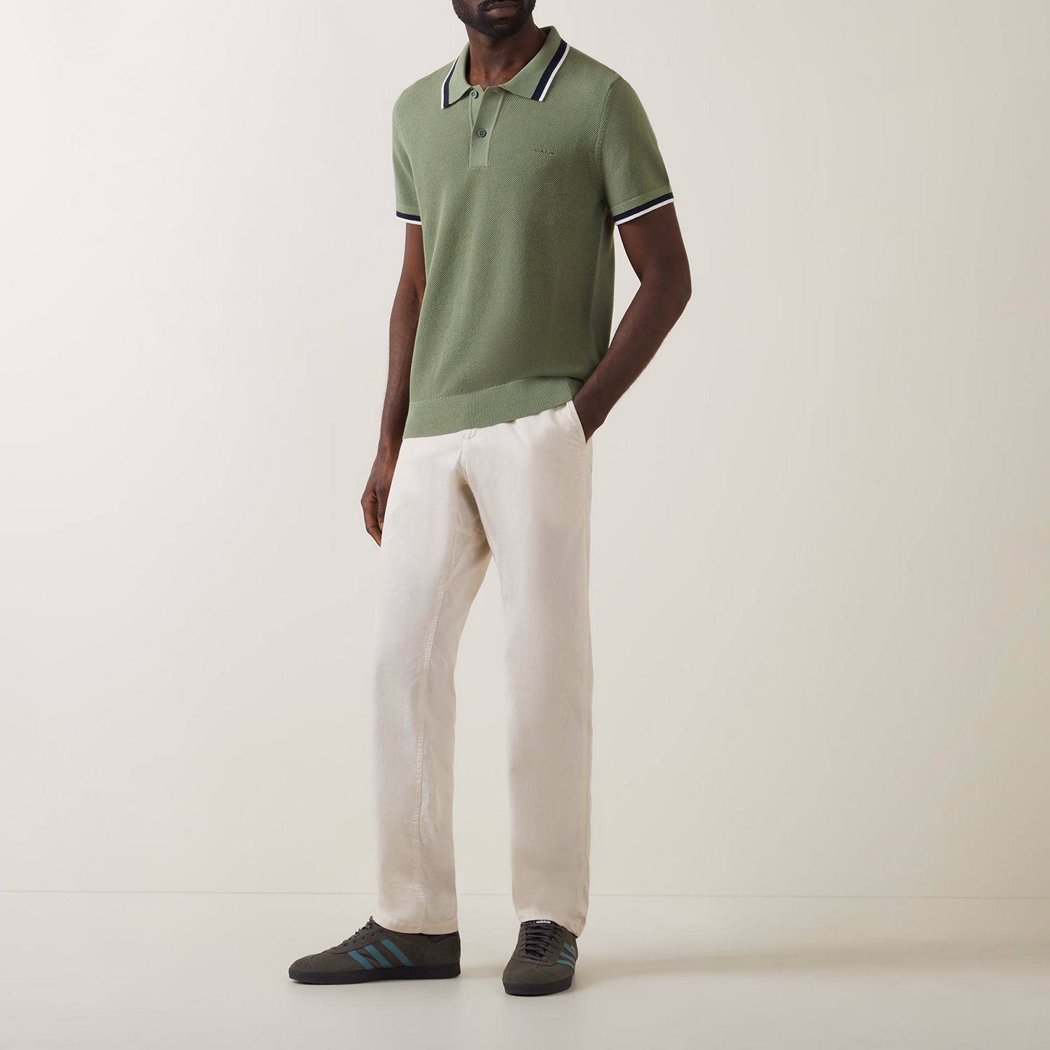 Tipped Logo Polo Shirt