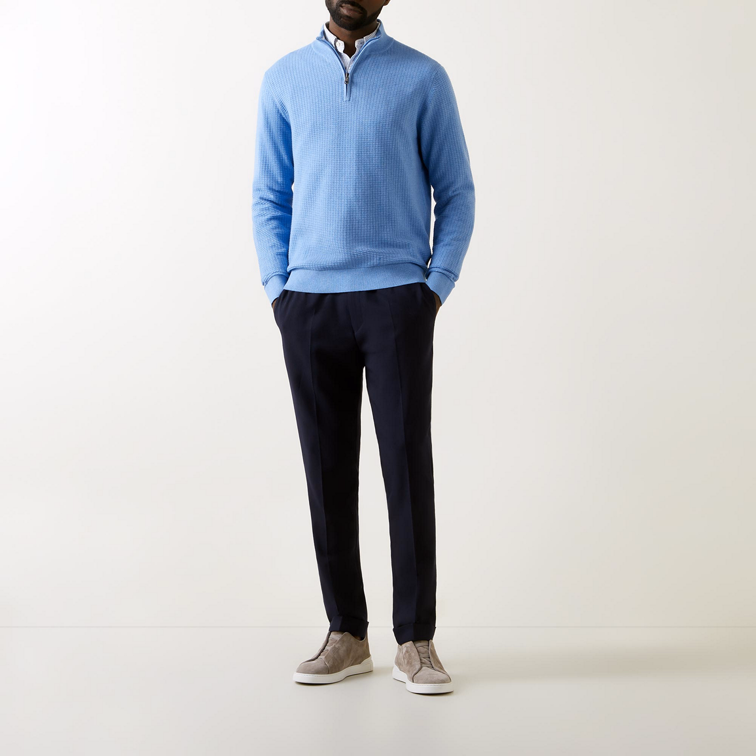 Troyer Half-Zip Sweatshirt