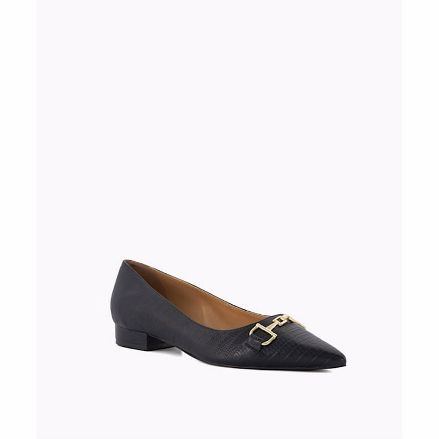 Haydenne Snaffle Pointed-Toe Flats