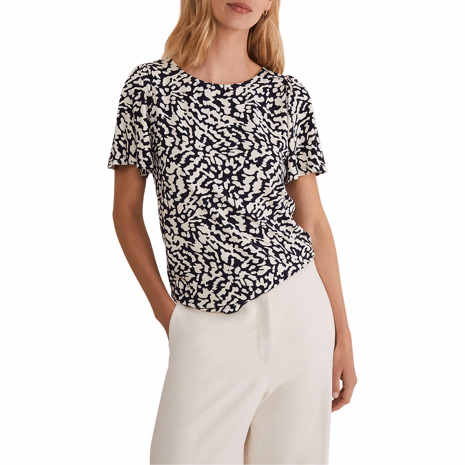 Nayana Jersey Printed Top