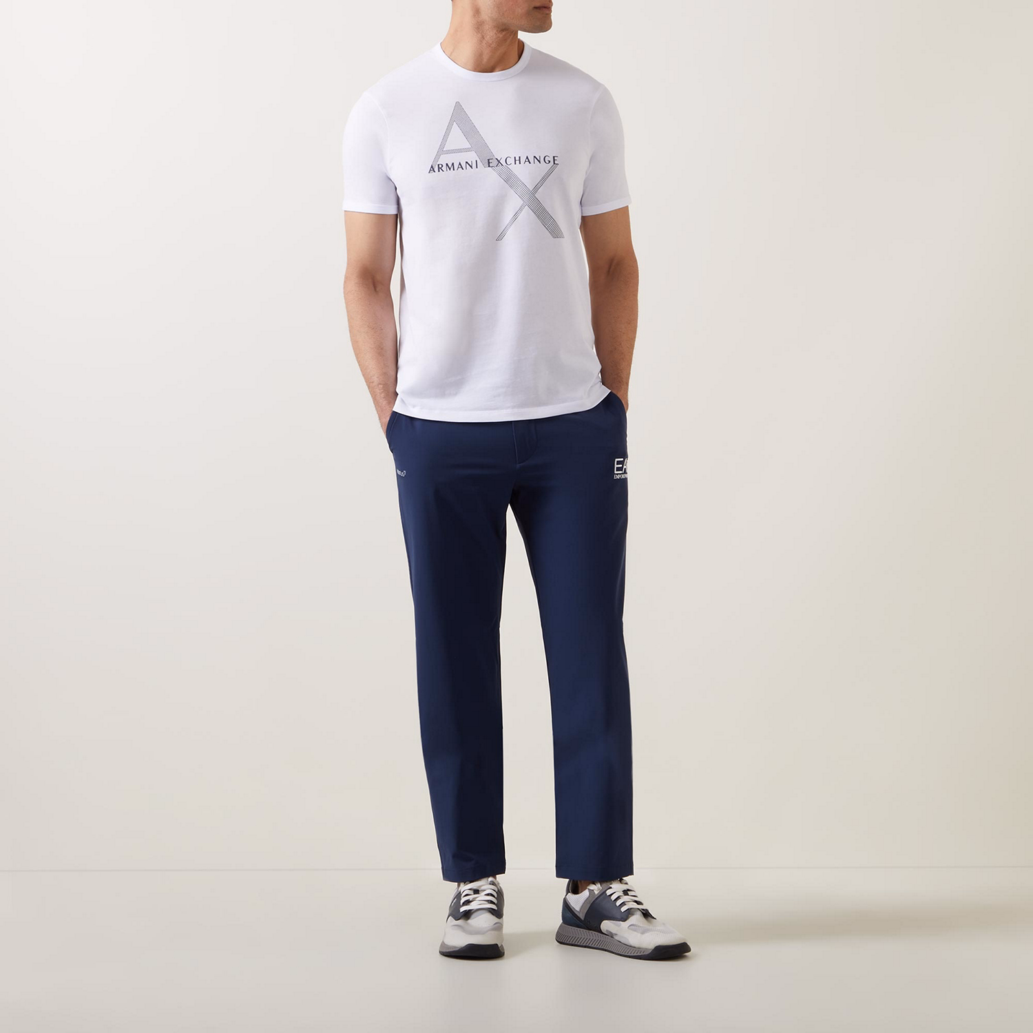 EA7 Logo Golfing Trousers