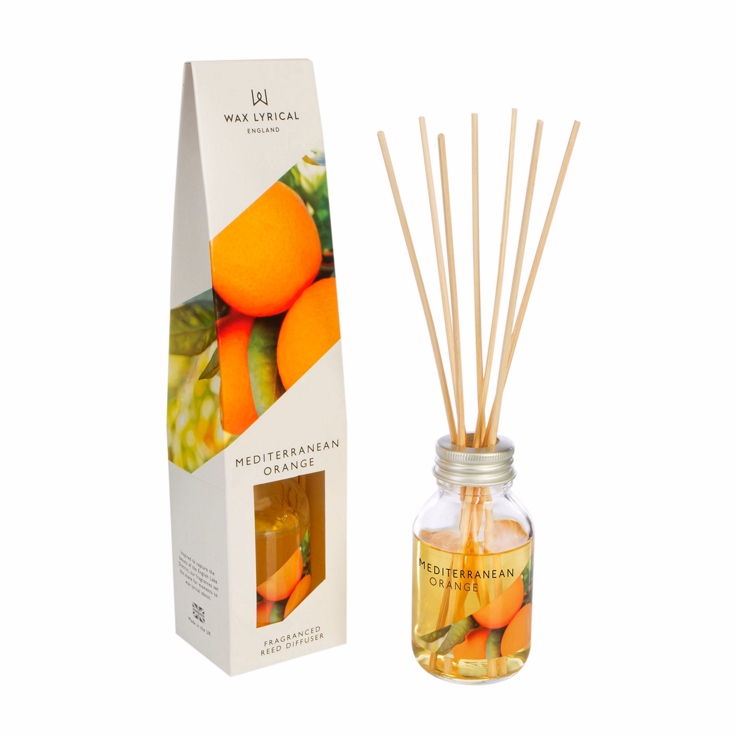 Mediterranean Orange Reed Diffuser, 100ml