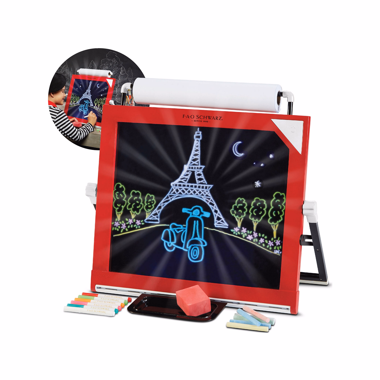 Table Top LED Easel