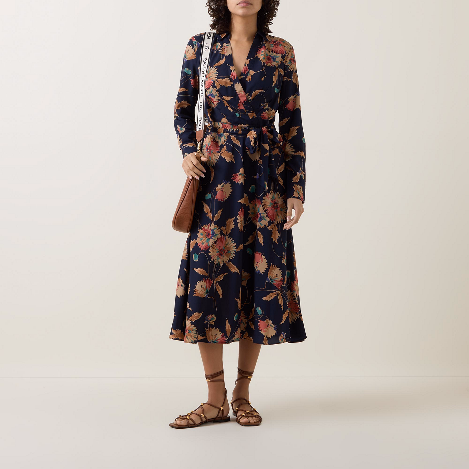 Rowella Printed Wrap Dress