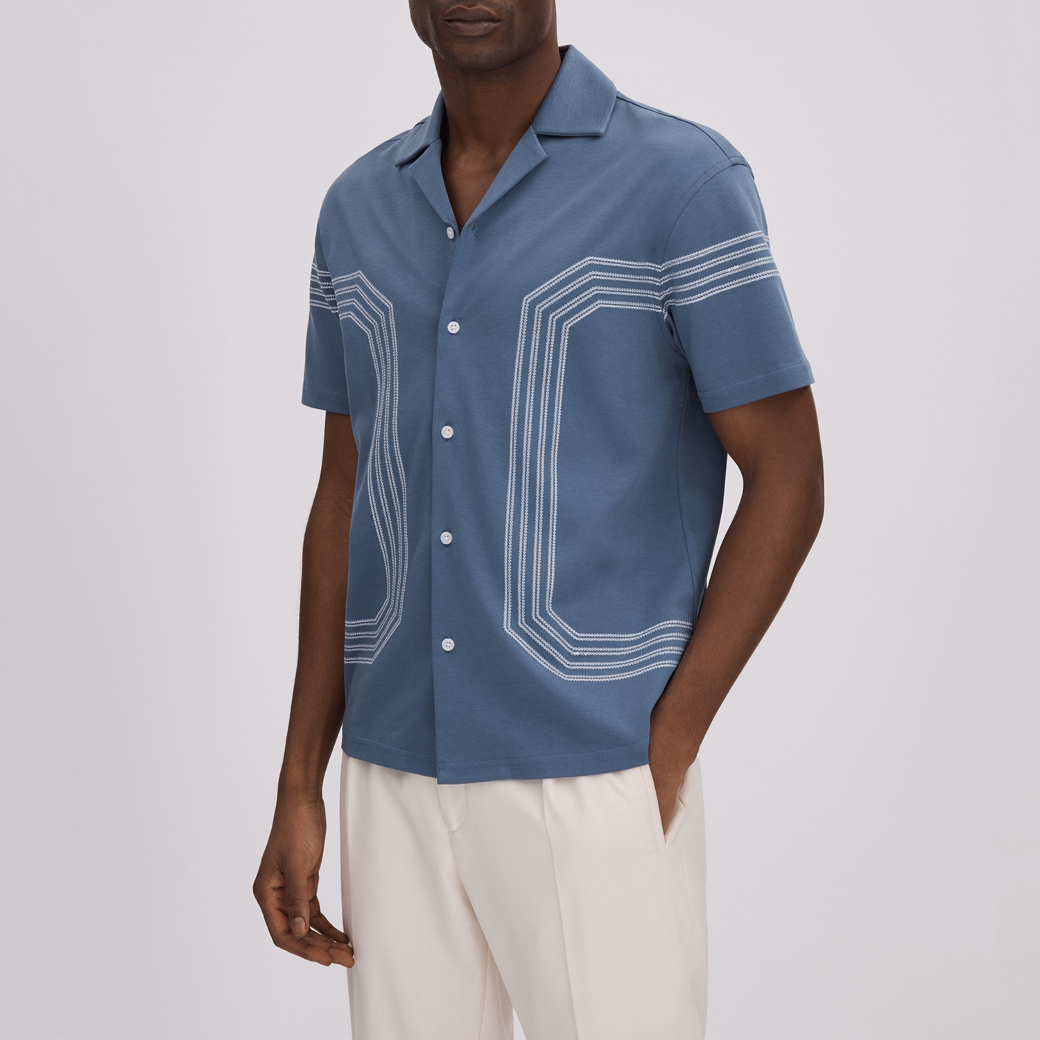 Arlington Embroidered Casual Shirt