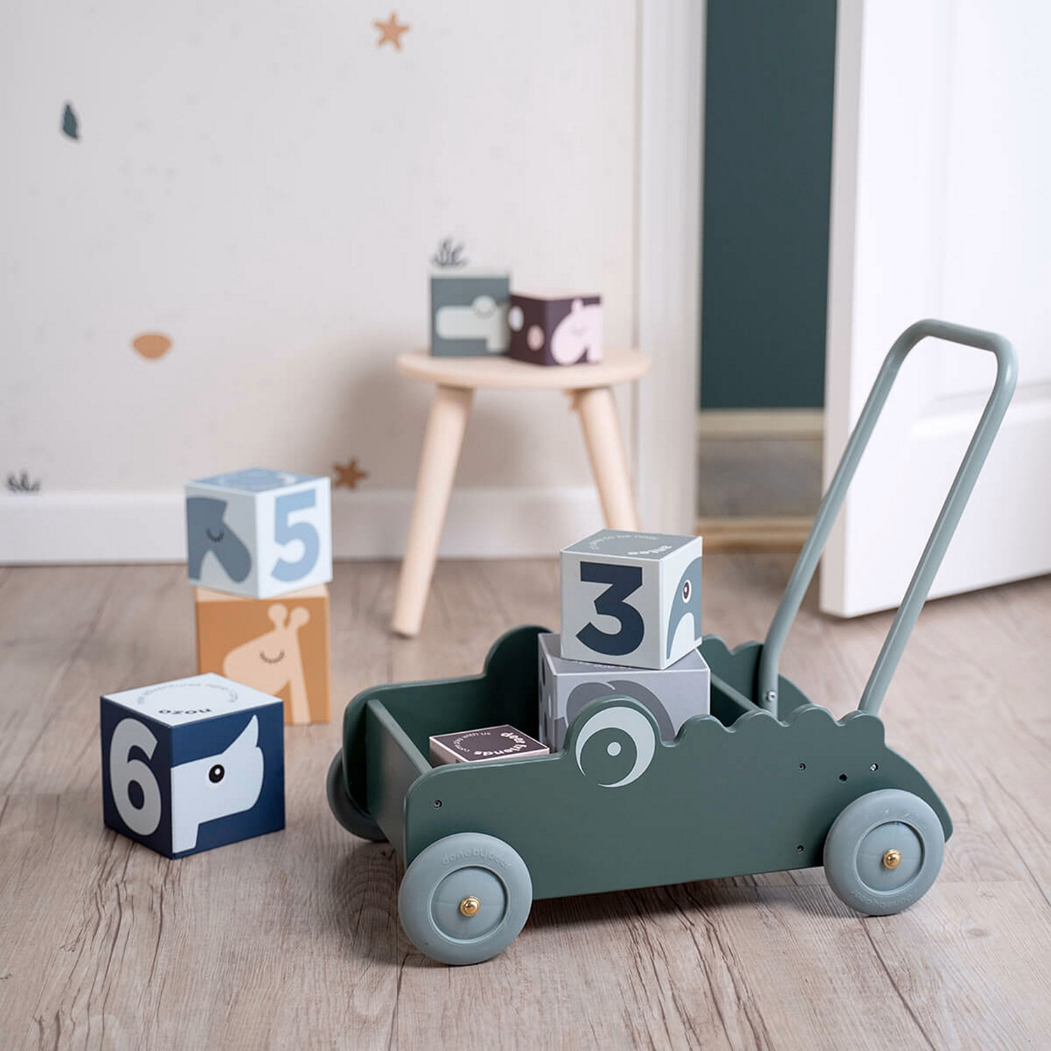 Deer Friends Stacking Cubes