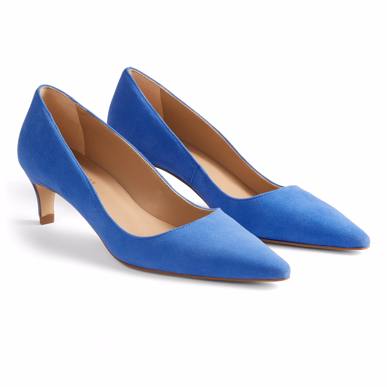 Ava Suede Kitten Heels