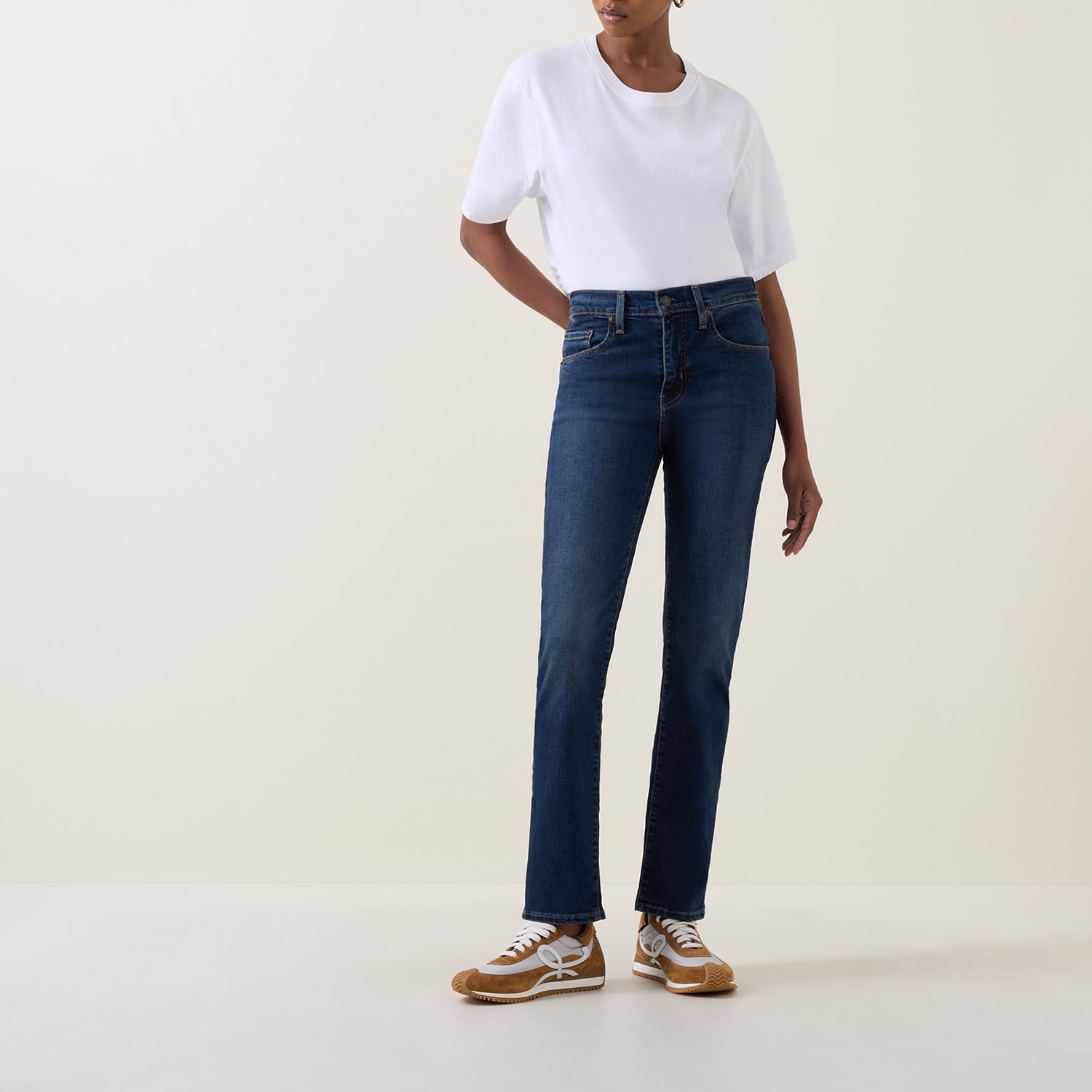 724 High-Rise Straight Leg Jeans