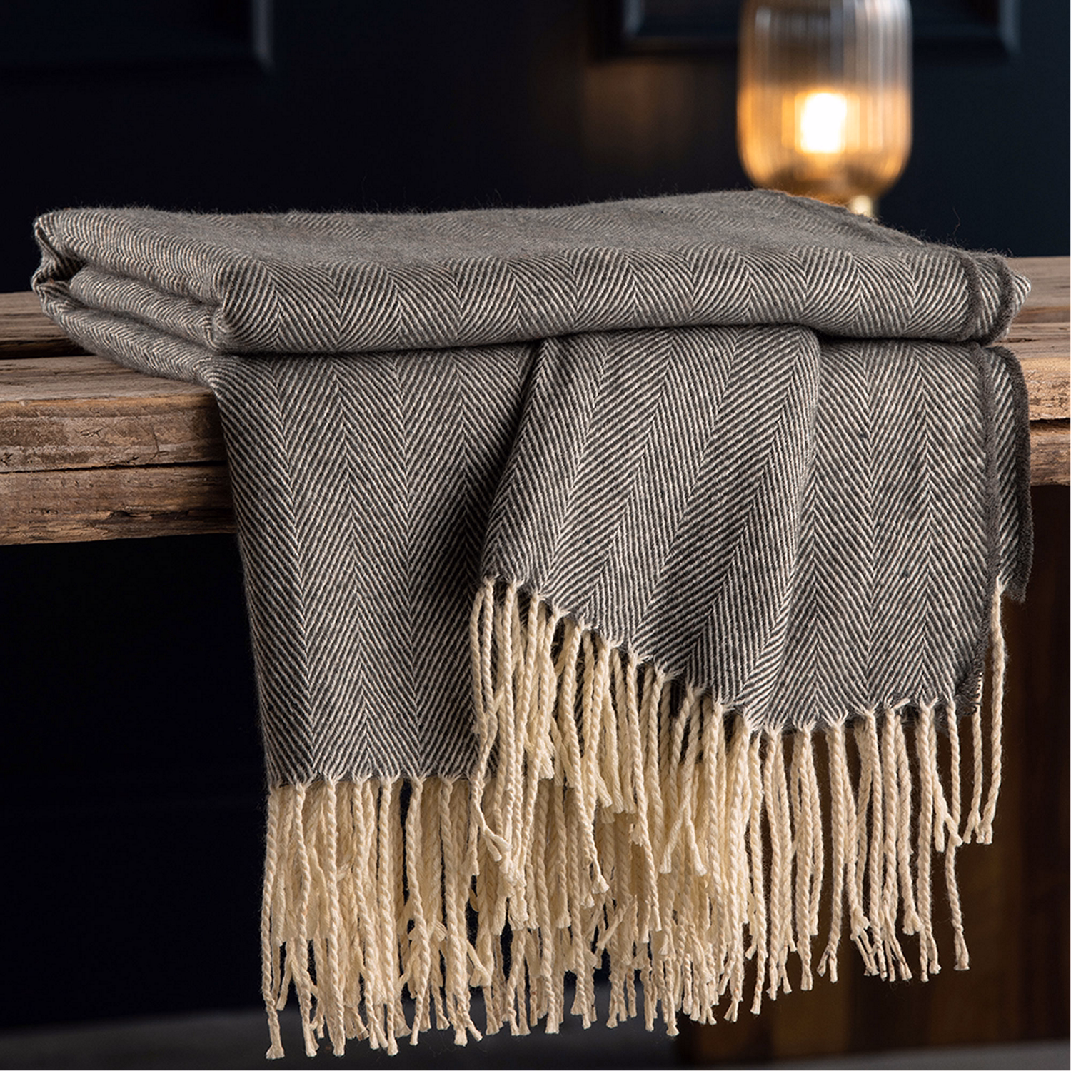 Herringbone Throw