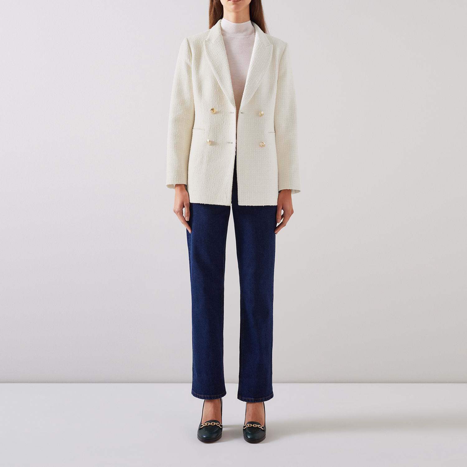 Mariner Tweed Double-Breasted Blazer