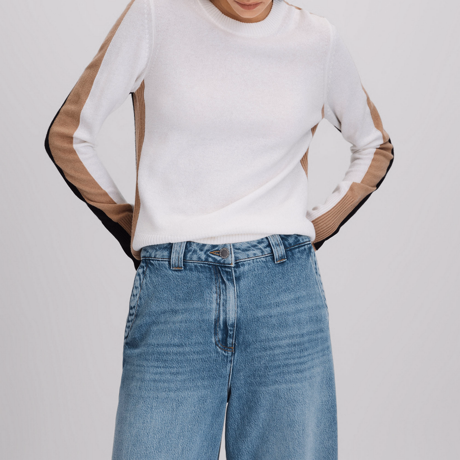 Addison Striped Sweater