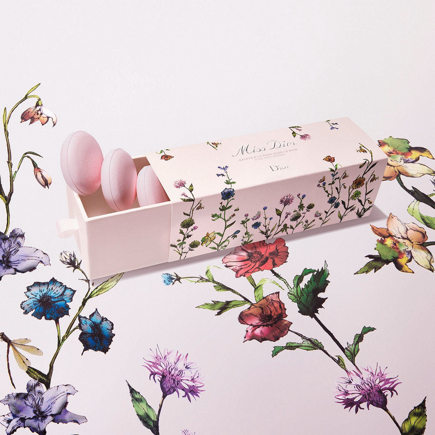 Miss Dior Rose Bath Bombs