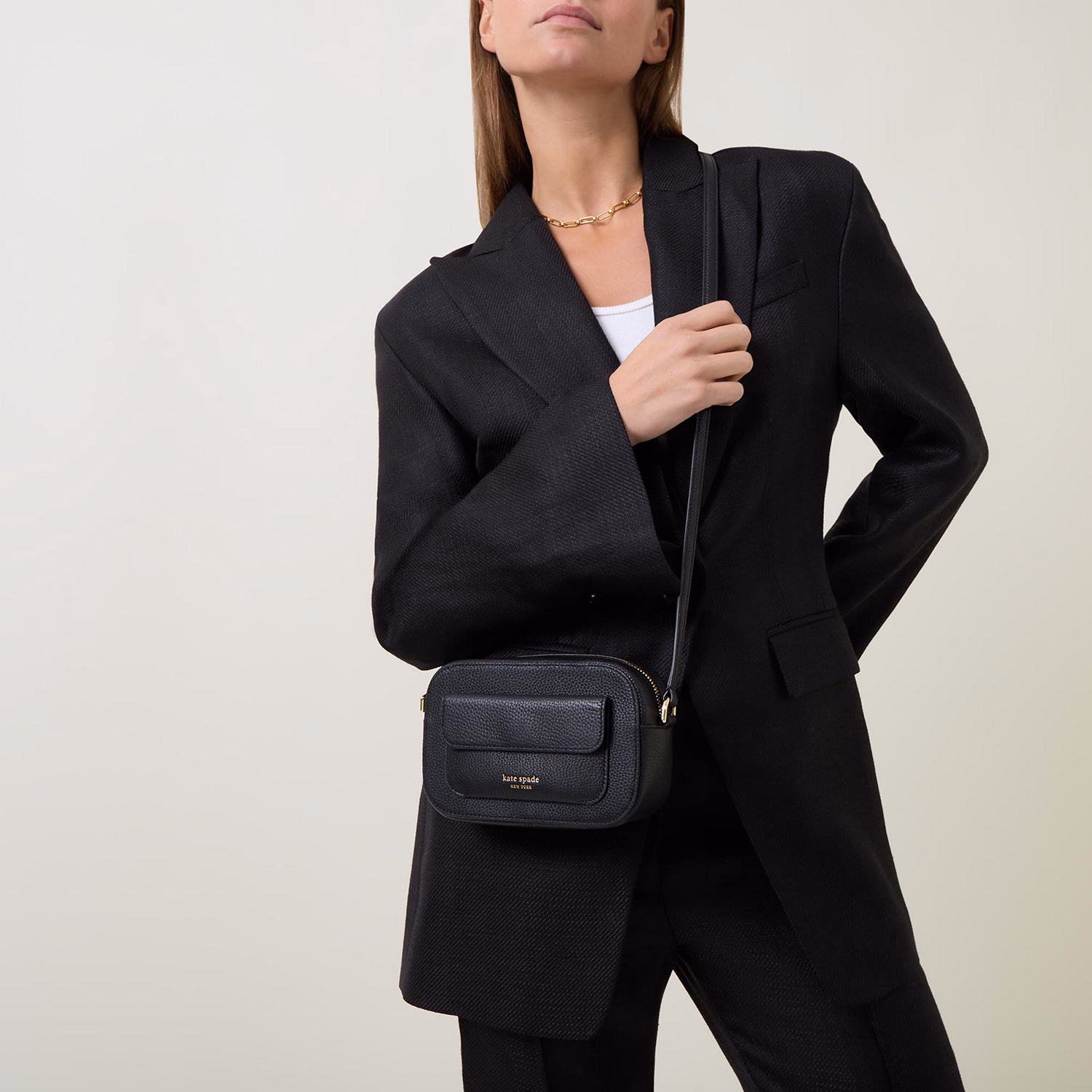 Ava Zip-Top Crossbody Bag