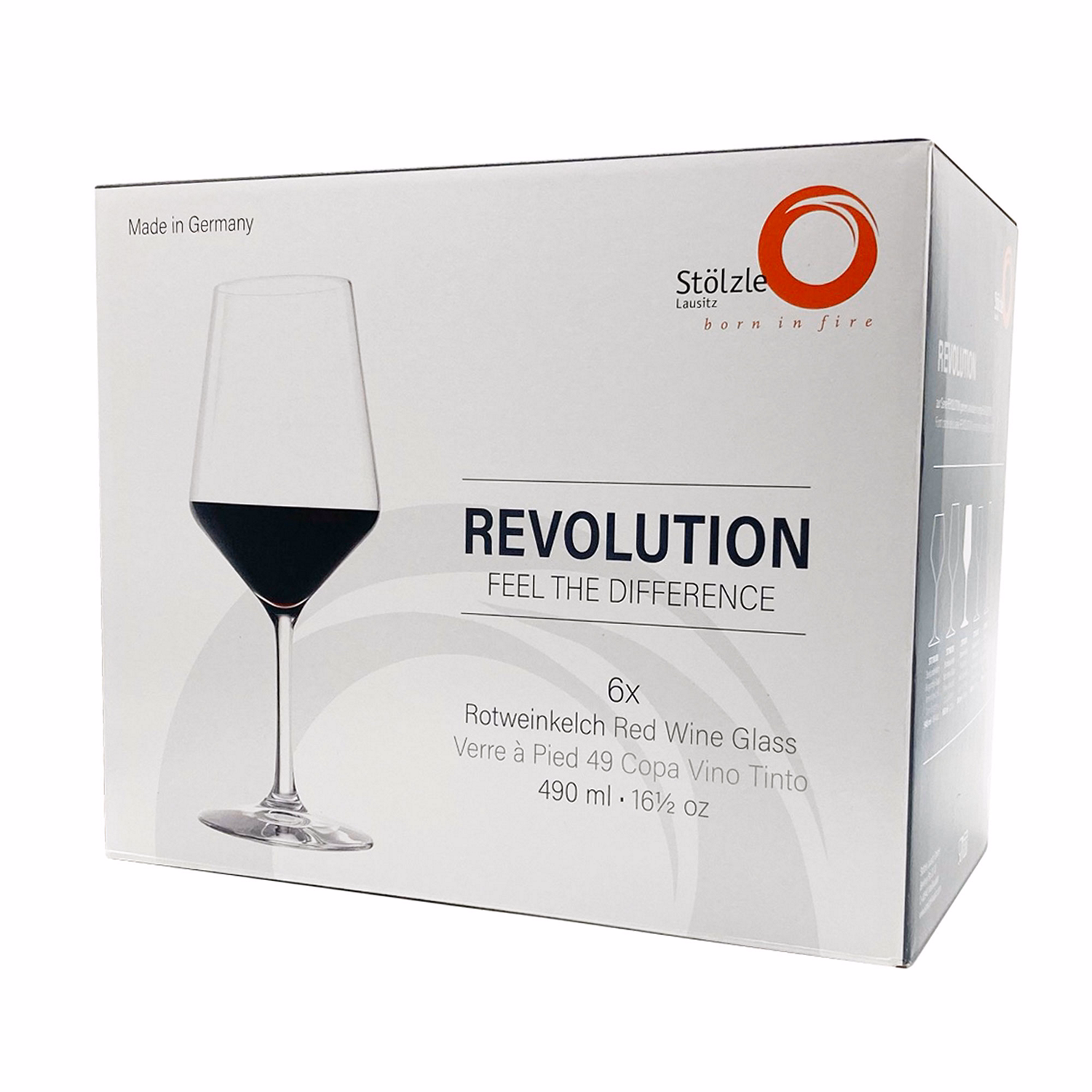 Revolution Red Wine Glass
