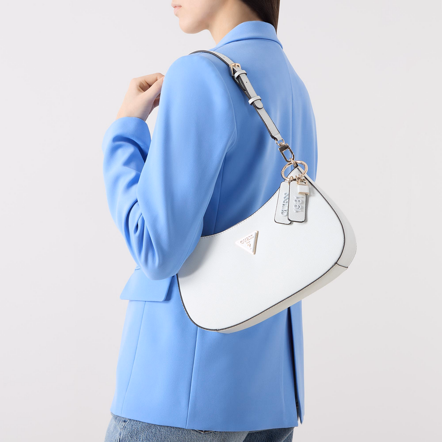 Noelle Logo Shoulder Bag