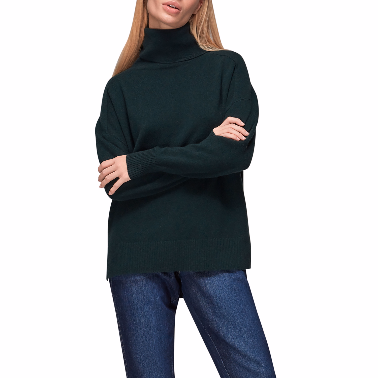Cashmere Roll Neck Sweater