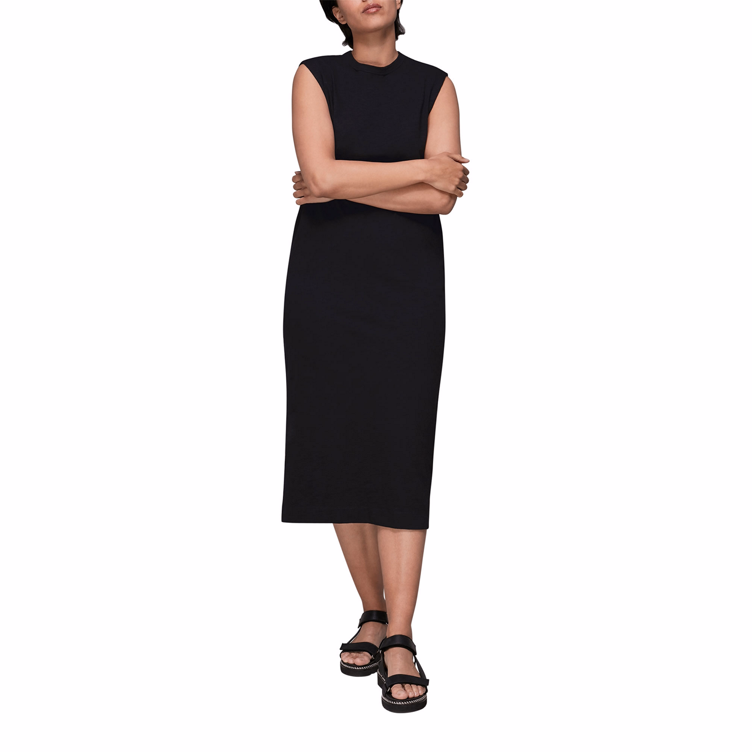 Easy Minimal Midi Dress