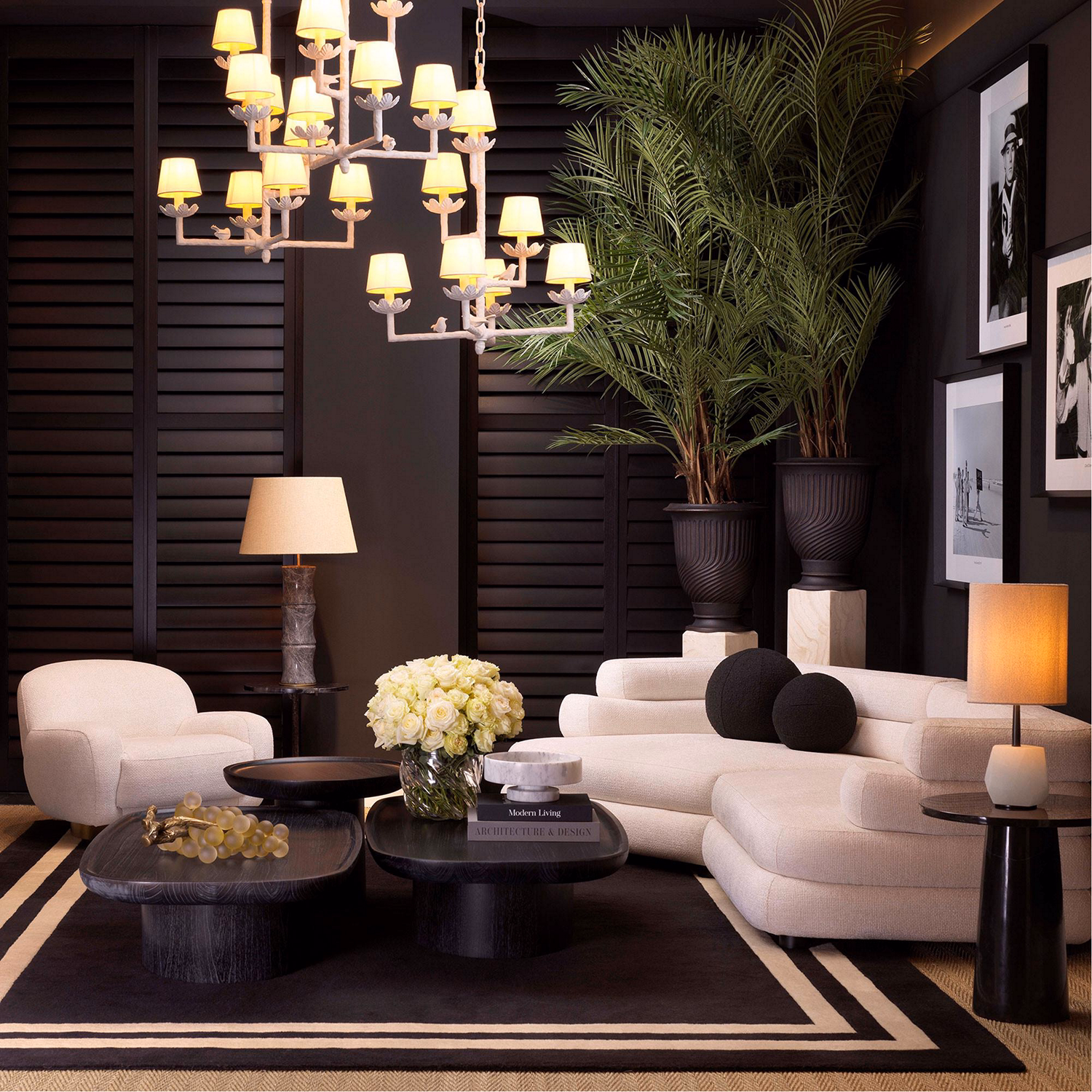 Celeste 200x300 Rug Black