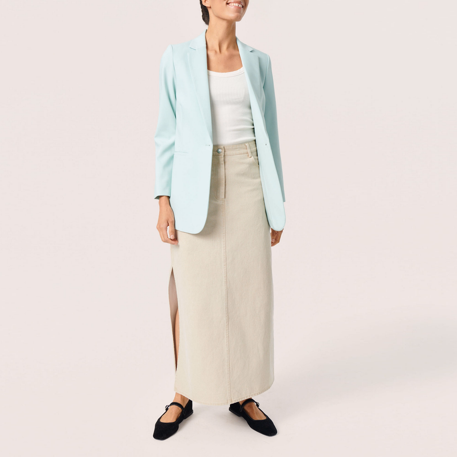 Corinne Single-Breasted Blazer