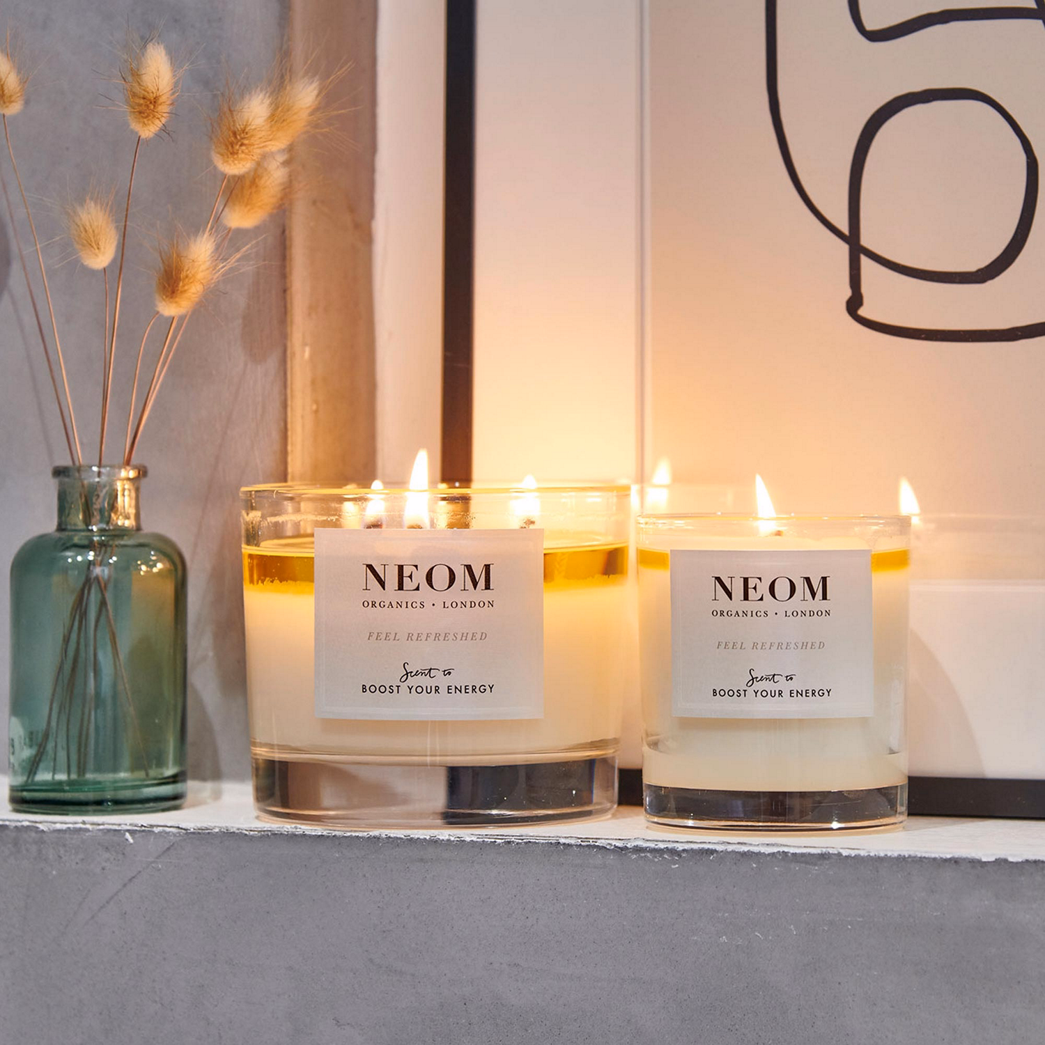 Feel Refreshed Three-Wick Scented Candle 420g