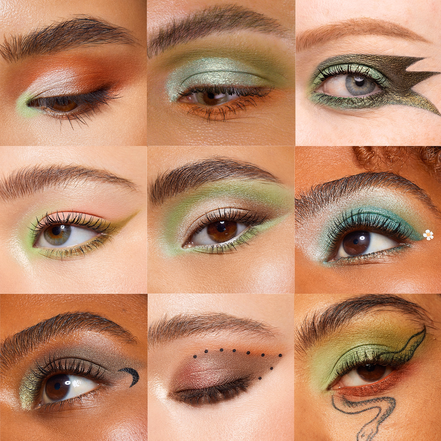 Wild Greens Eyeshadow Palette