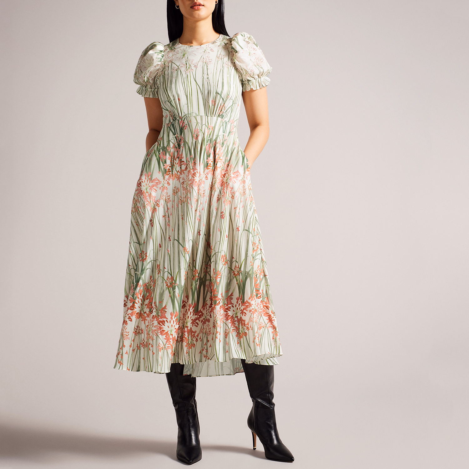 Zahrria Printed Dress