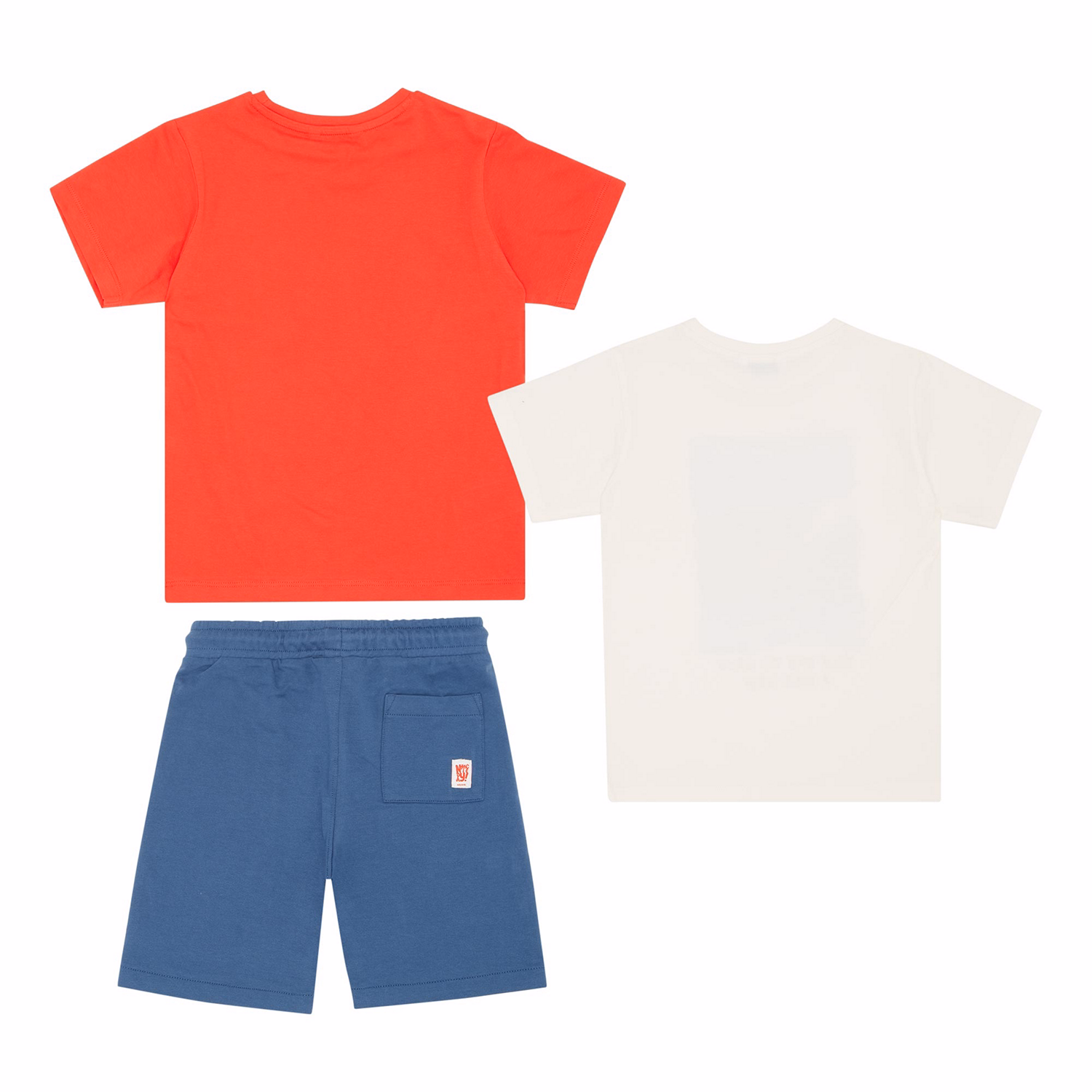 Three-Piece T-Shirt & Shorts Set