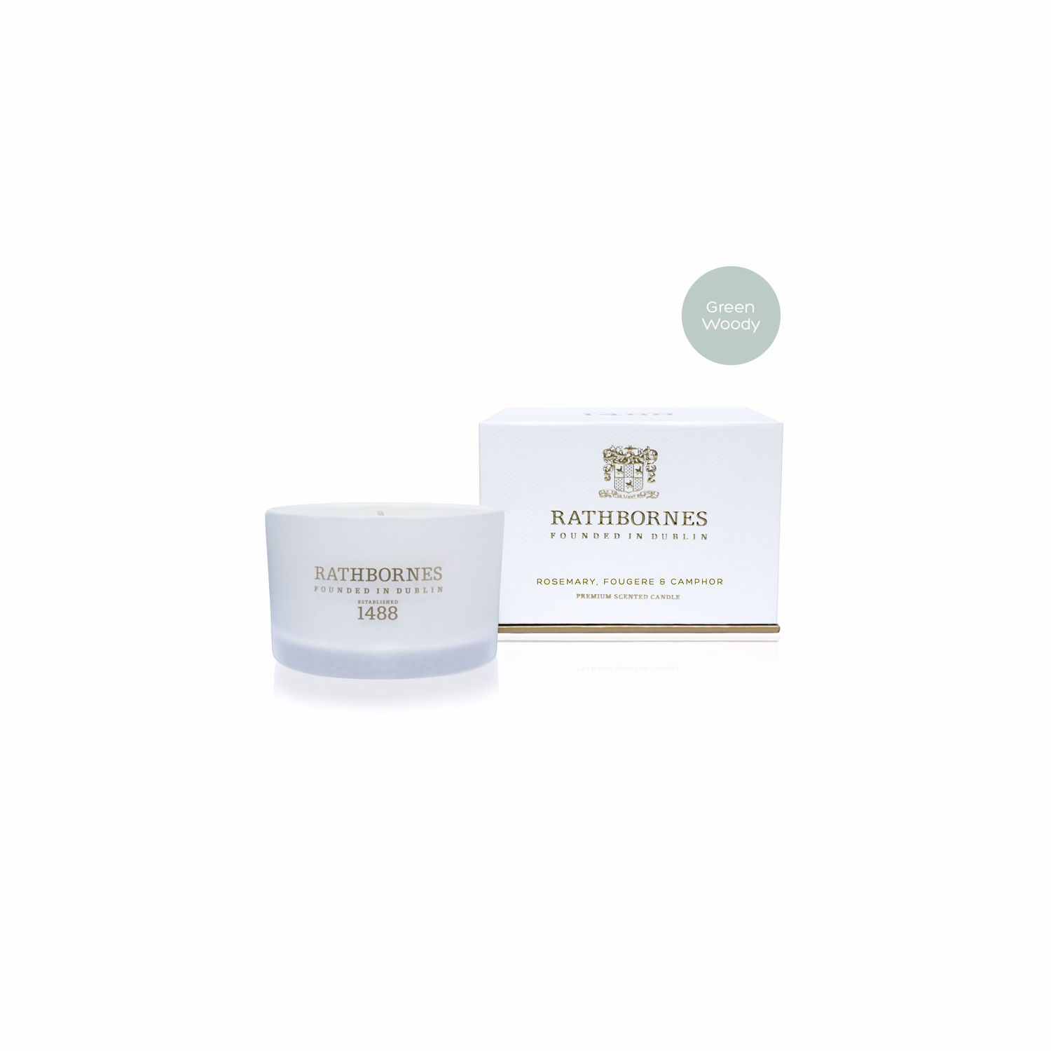 Rosemary, Fougere and Camphor Travel Candle