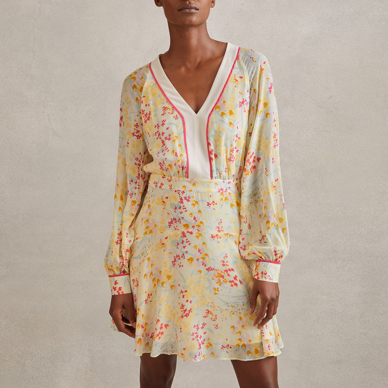 Molly Floral Print Mini Dress