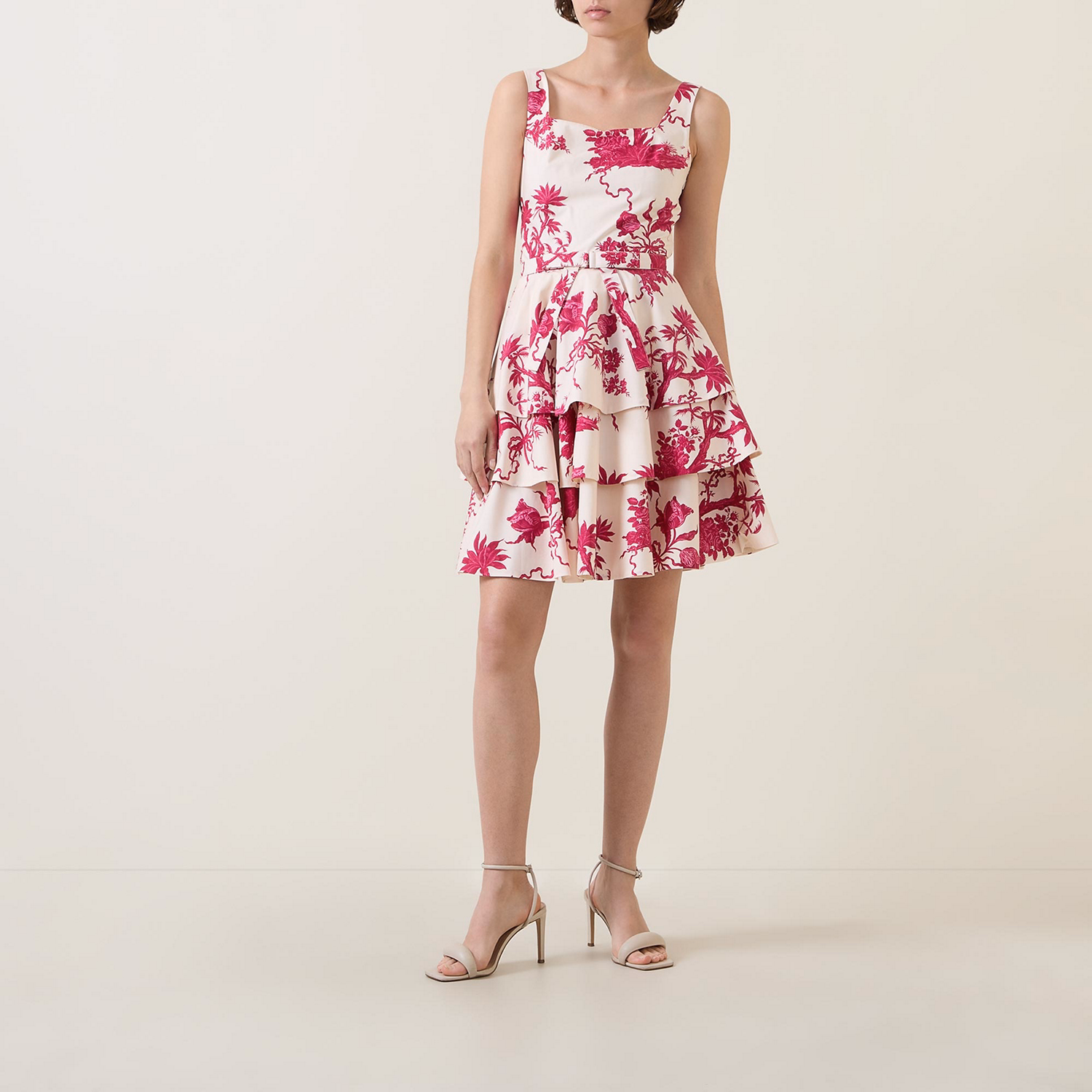 Romanne Mini Flared Dress