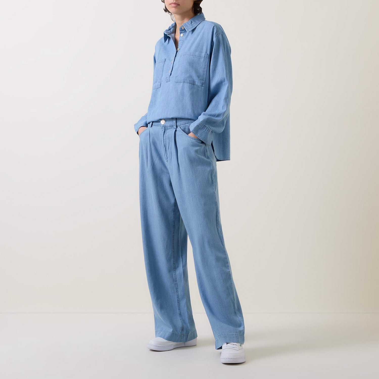 Evely Straight-Leg Trousers