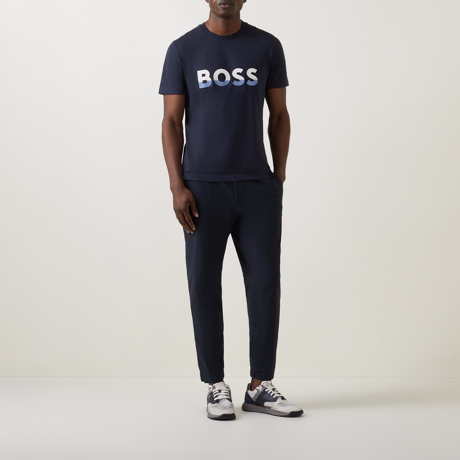 Colour-Block Logo T-Shirt