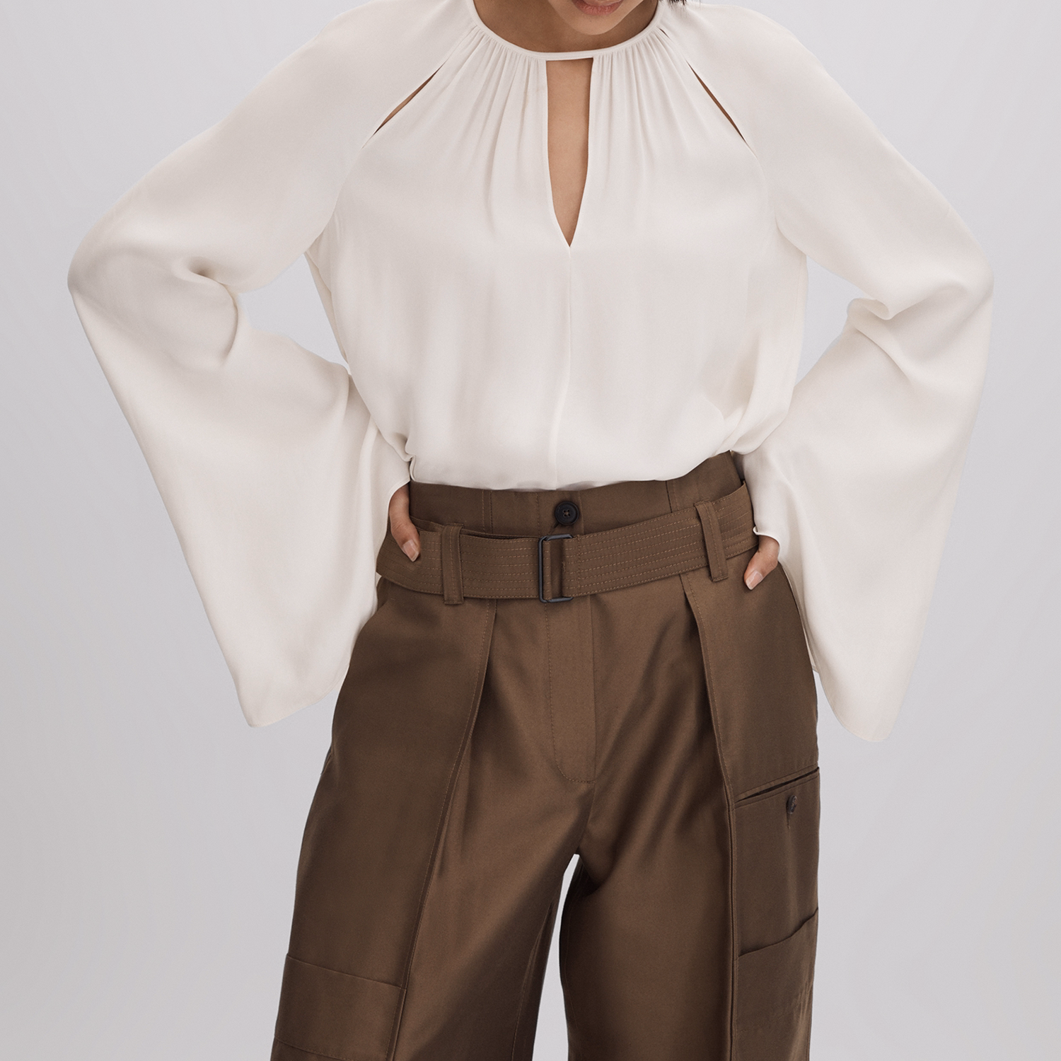 Gracie Cut-Out Detail Blouse