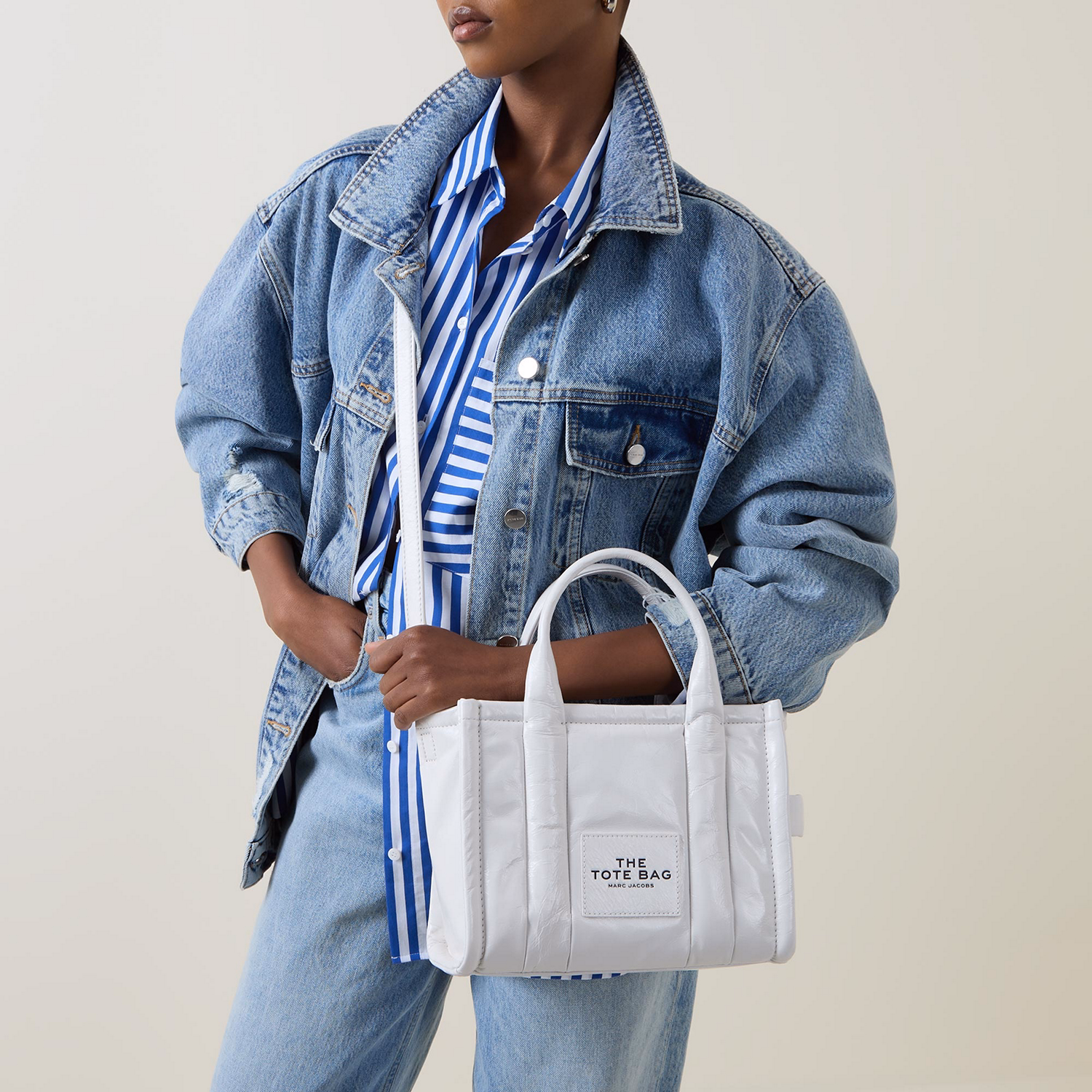 The Shiny Crinkle Small Tote