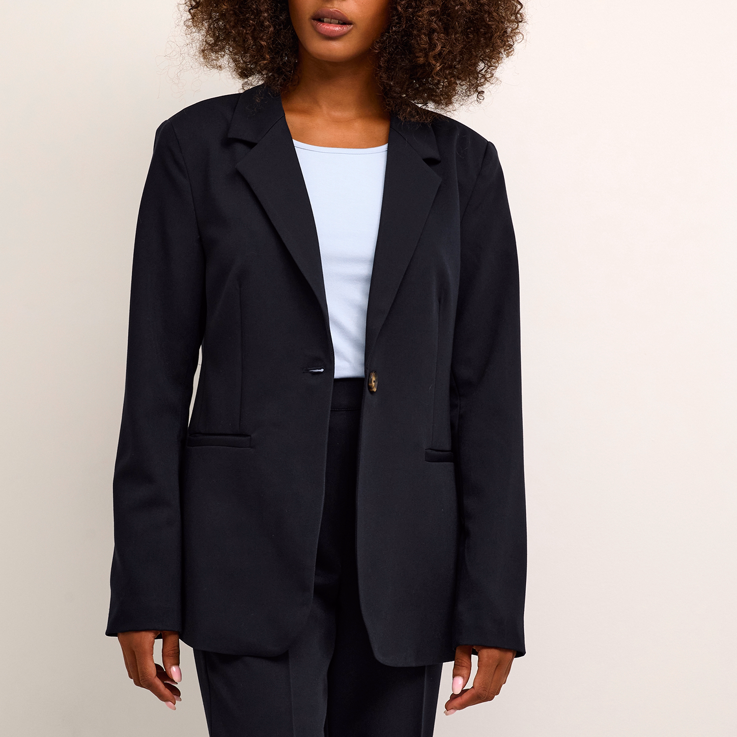 Sakura Single-Breasted Blazer