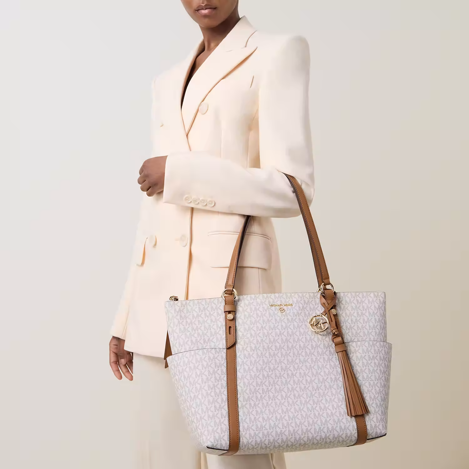 Sullivan Monogram Motif Large Tote