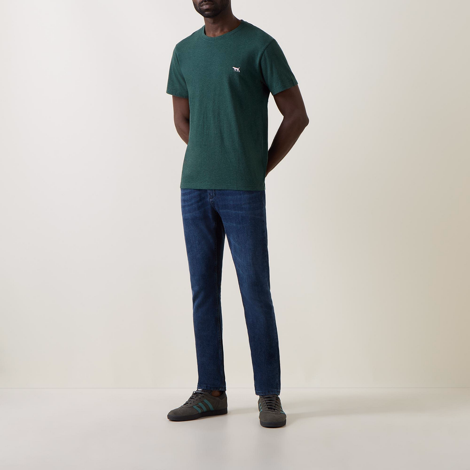 Owaka Mid-Rise Straight Leg Jeans