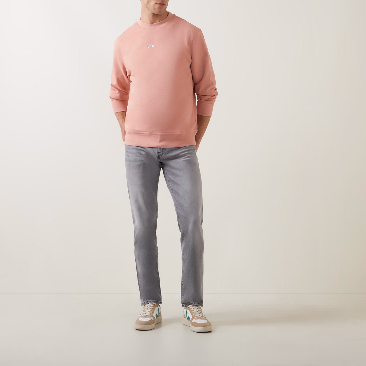 Remaine Mid-Rise Straight Leg Jeans