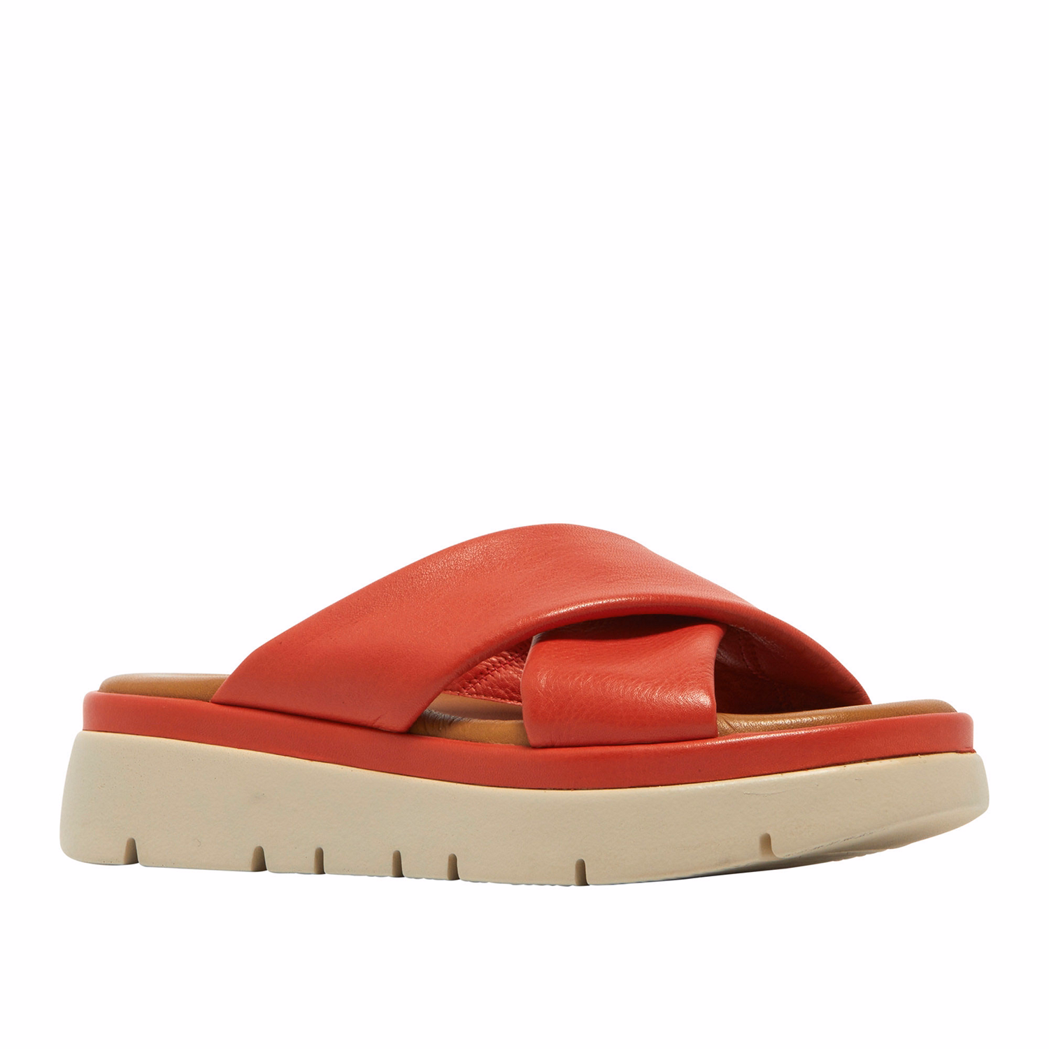 Soria Leather Platform Sandals